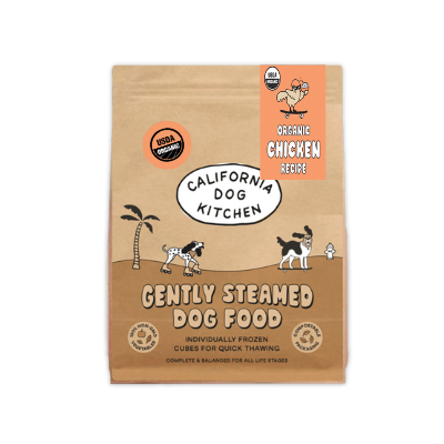 Organic Chicken Recipe Frozen dog food My Store 1 bag of cubes (4lbs)