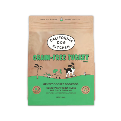Grain-Free Turkey Recipe Frozen dog food My Store 1 bag of cubes (4lbs)