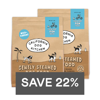 Grain-Free Fish Recipe Frozen dog food My Store 2 bags (8lbs)