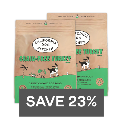 Grain-Free Turkey Recipe Frozen dog food My Store 2 bags (8lbs)