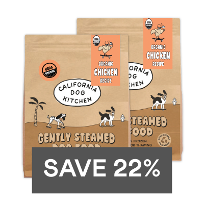 Organic Chicken Recipe Frozen dog food My Store 2 bags (8lbs)