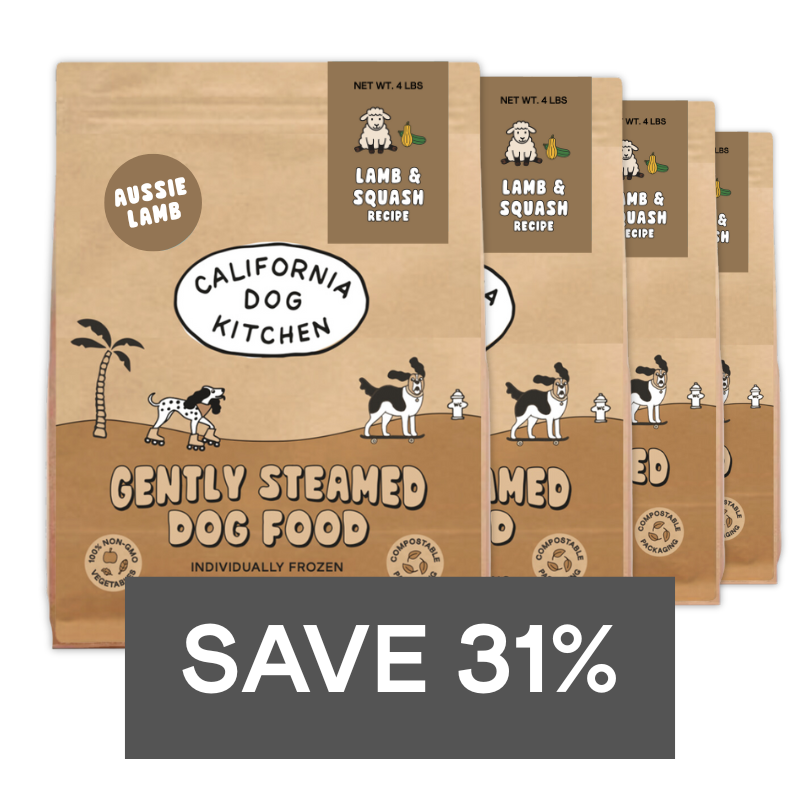 Lamb & Squash Recipe Frozen dog food My Store 4 bags (16lbs)