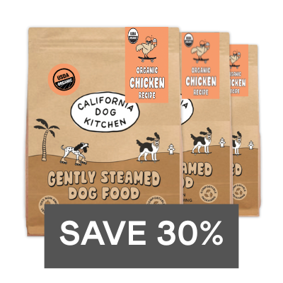 Organic Chicken Recipe (Copy) Frozen dog food My Store 3 bags (12lbs)