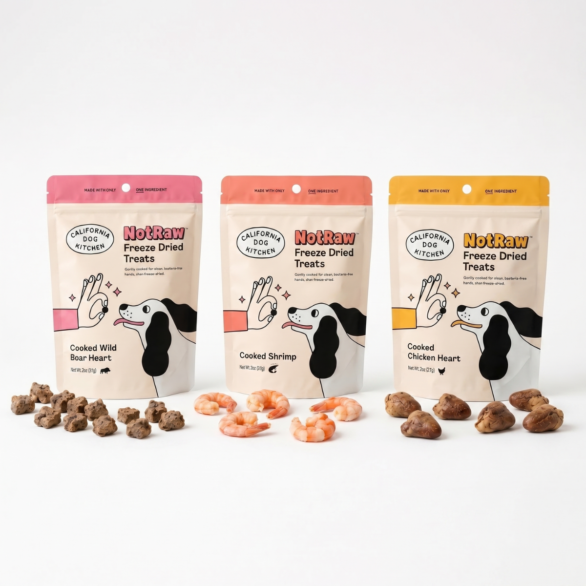 Wholesale - Freeze-dried Treats - Variety Pack Wholesale California Dog Kitchen