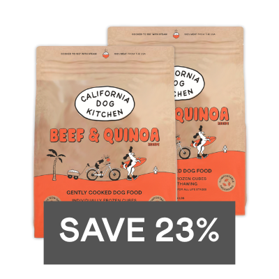 Beef & Quinoa Recipe Frozen dog food My Store Beef 2 bag