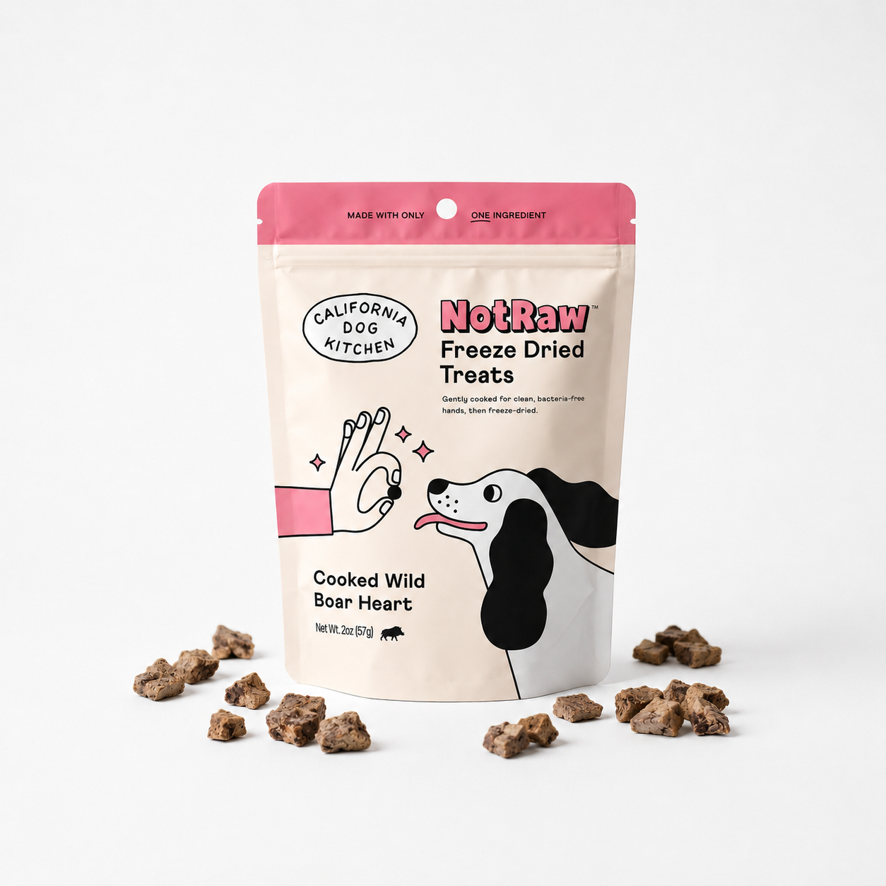 Wholesale - Freeze-dried Treats - 3-bag sample pack Wholesale California Dog Kitchen