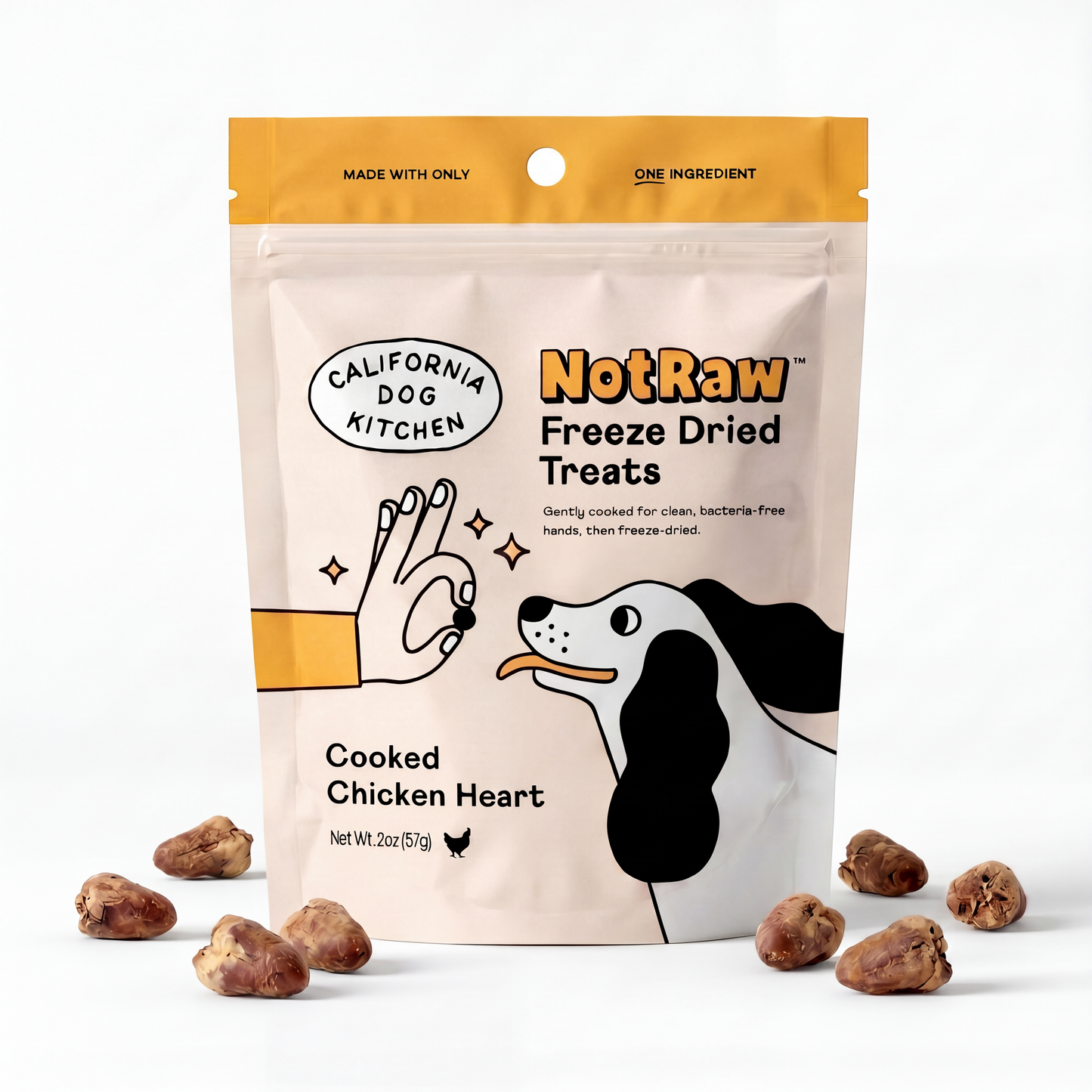 Wholesale - Freeze-dried Treats - 3-bag sample pack Wholesale California Dog Kitchen