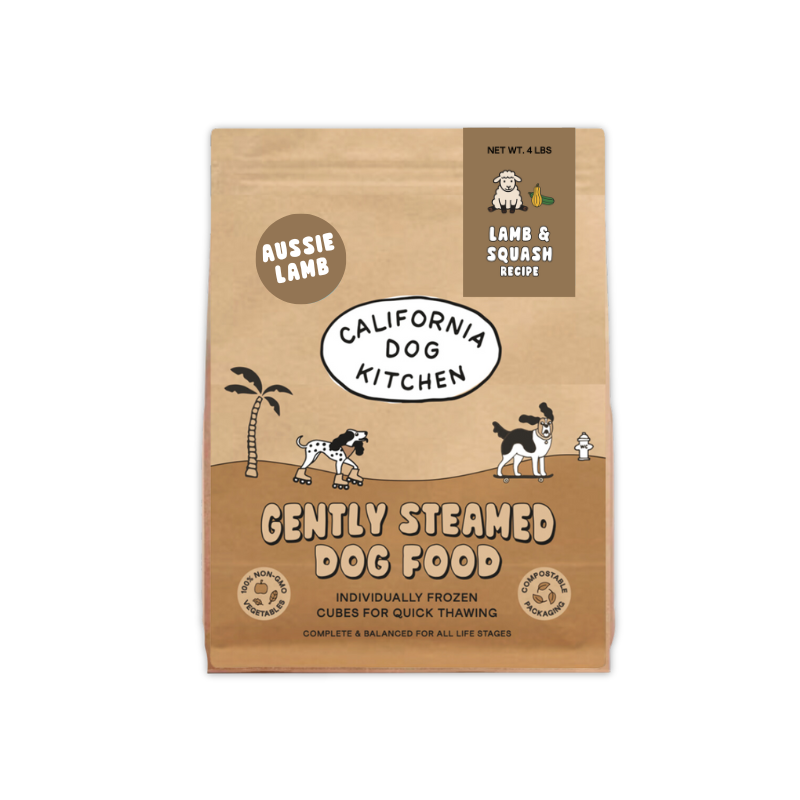 Lamb & Squash Recipe Frozen dog food My Store 1 bag of cubes (4lbs)